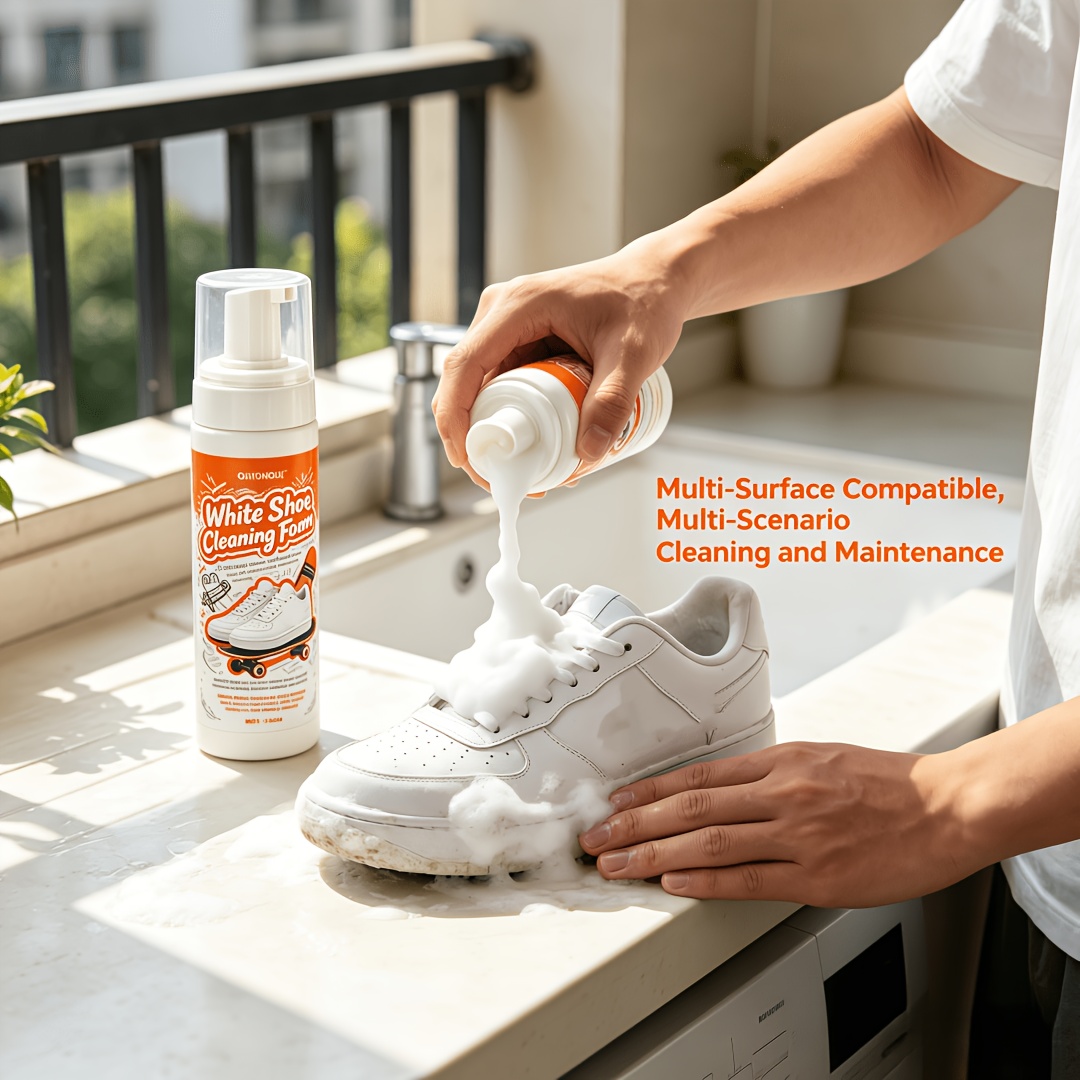 Care For Sneaker - Espuma Limpiadora de Zapatos Blancos Portátil