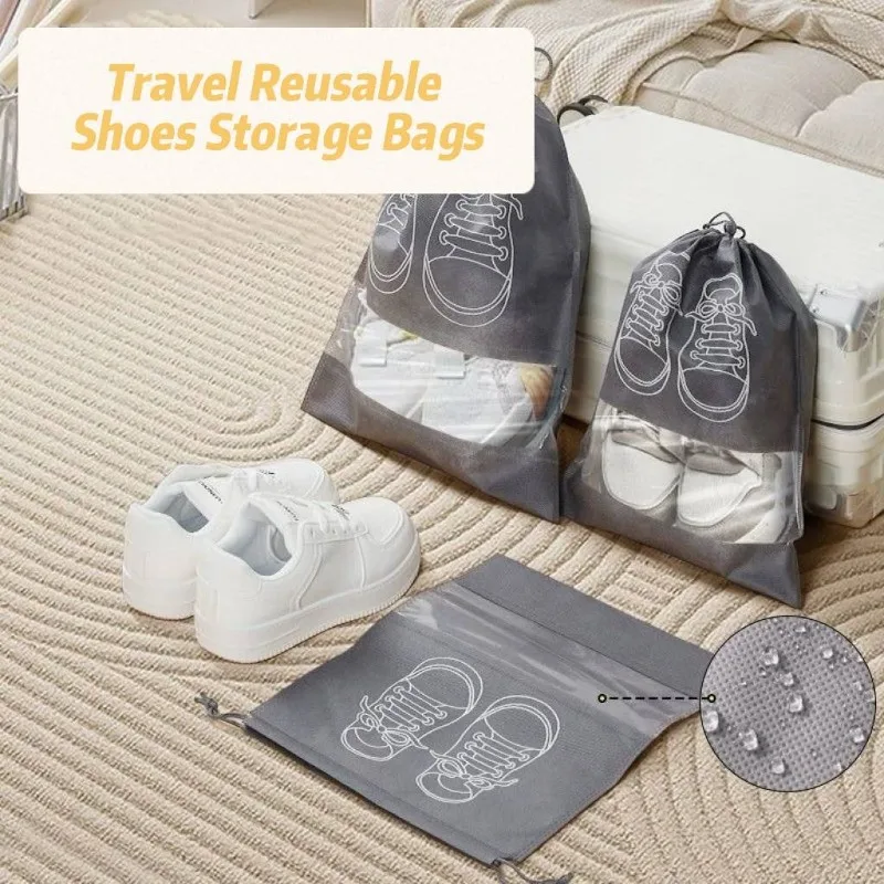 Shoe Bag Dust - Bolsas organizadoras para almacenamiento de zapatos,