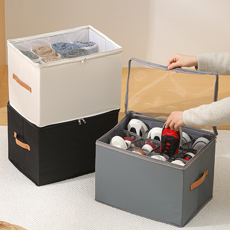 Shoe Bag Dust - Bolsa de almacenamiento plegable de tela
