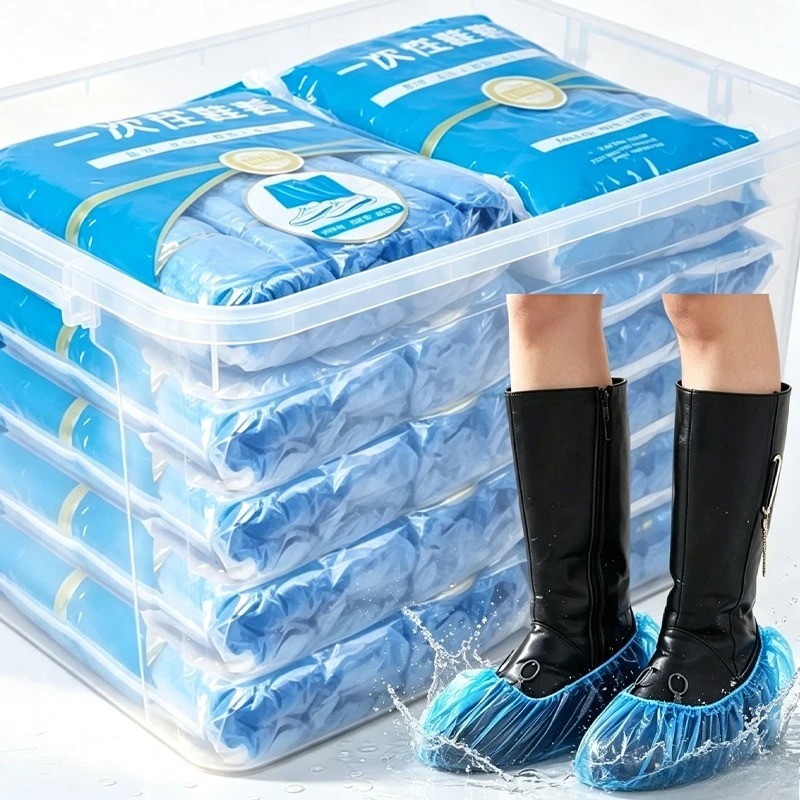 Shoe Bag Dust - Cubrezapatos Desechables de Plástico, a Prueba